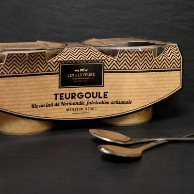 Teurgoule au caramel (2 pots individuels)