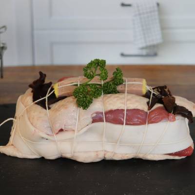 Filet de canard farci forestier