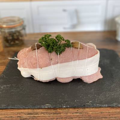 Roti de dinde aux marrons