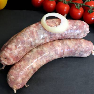 Saucisse à l'oignon x7