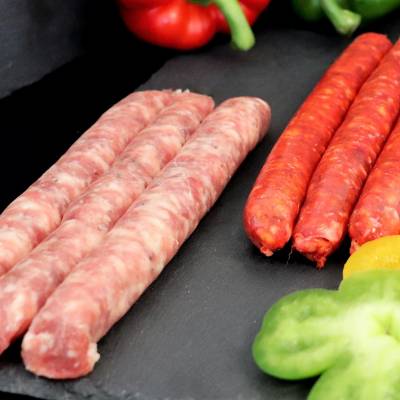 Assortiment 5 chipos natures et 5 merguez