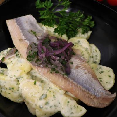 Salade de pomme de terre hareng