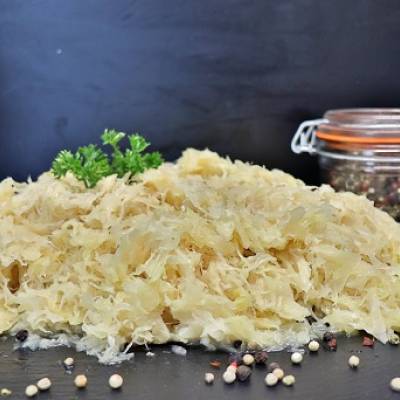 Choucroute cuite saindoux