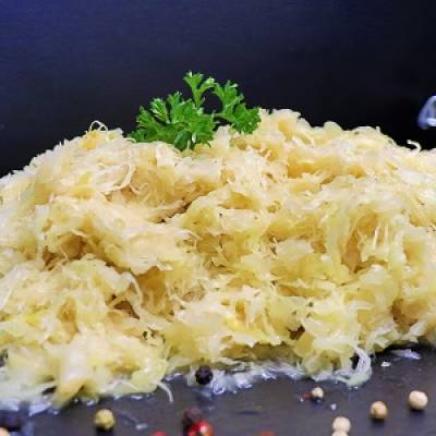 Choucroute cuite graisse de canard