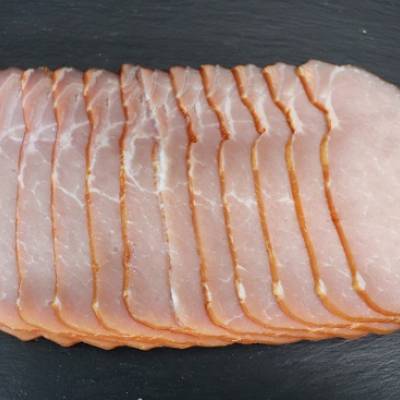 Bacon fumé tranché