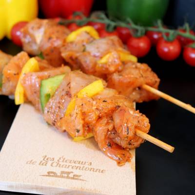 Brochettes de dinde Provençale x4