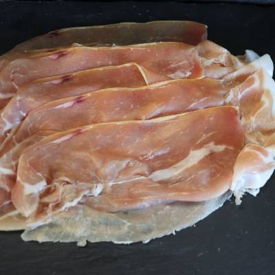 Chiffonnade de jambon sec de pays 9 mois