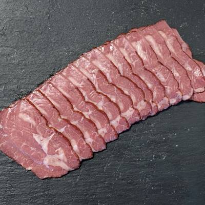 Noix de macreuse fumée de boeuf