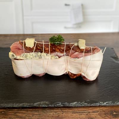 Filet mignon de porc morbier chorizo