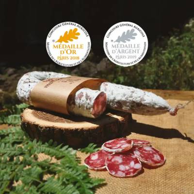 Saucisse sèche 400g (Salaisons Montagnac)