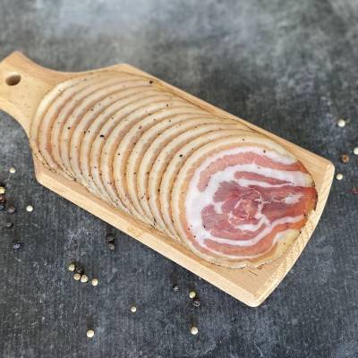Pancetta au poivre tranchée x14
