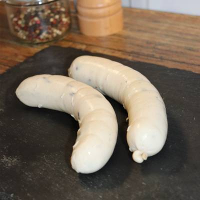 Boudin blanc de volaille aux morilles x2