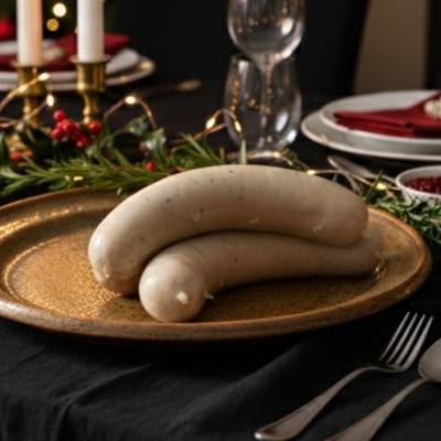 Boudin blanc truffé x2