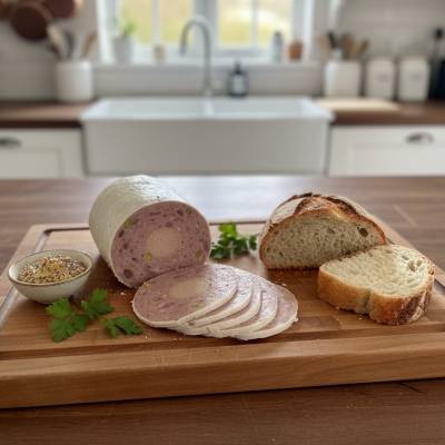 Galantine charcutière de canard aux pistaches x6