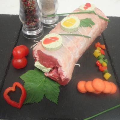 Carré filet d'agneau*** au beurre persillé