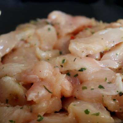 Émincé de poulet thym/romarin